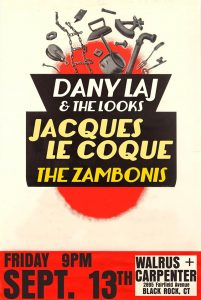 The Zambonis / Dany Laj & The Looks / Jacques Le Coque @ Walrus + Carpenter
