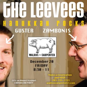 The Leeves featuring Adam from Guster & Dave from The Zambonis @ Walrus + Carpenter