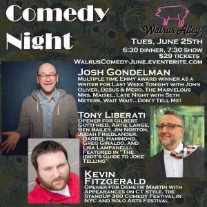 Comedy Night at Walrus @ Walrus Alley