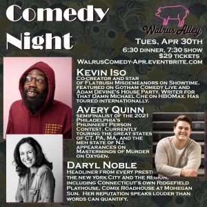 Comedy Night at Walrus @ Walrus Alley