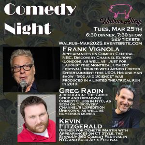 Comedy Night at Walrus